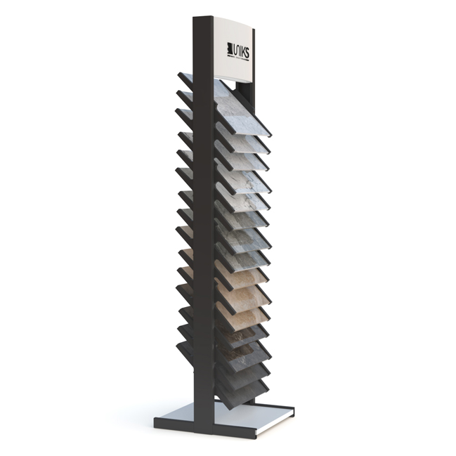 Tower tile rack